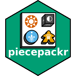 piecepackr hex sticker